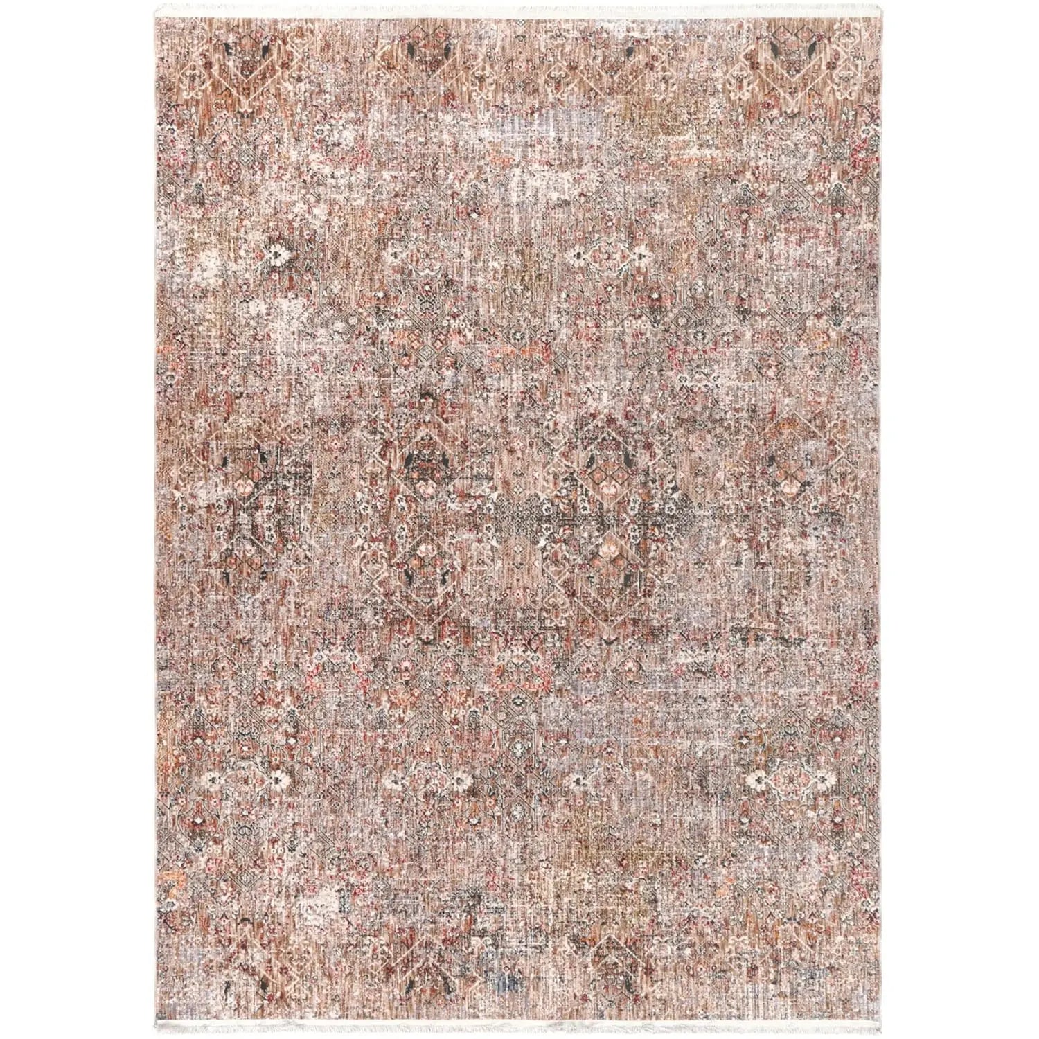 Malte Rust Modern Rug BRAVEN