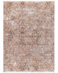 Malte Rust Modern Rug BRAVEN