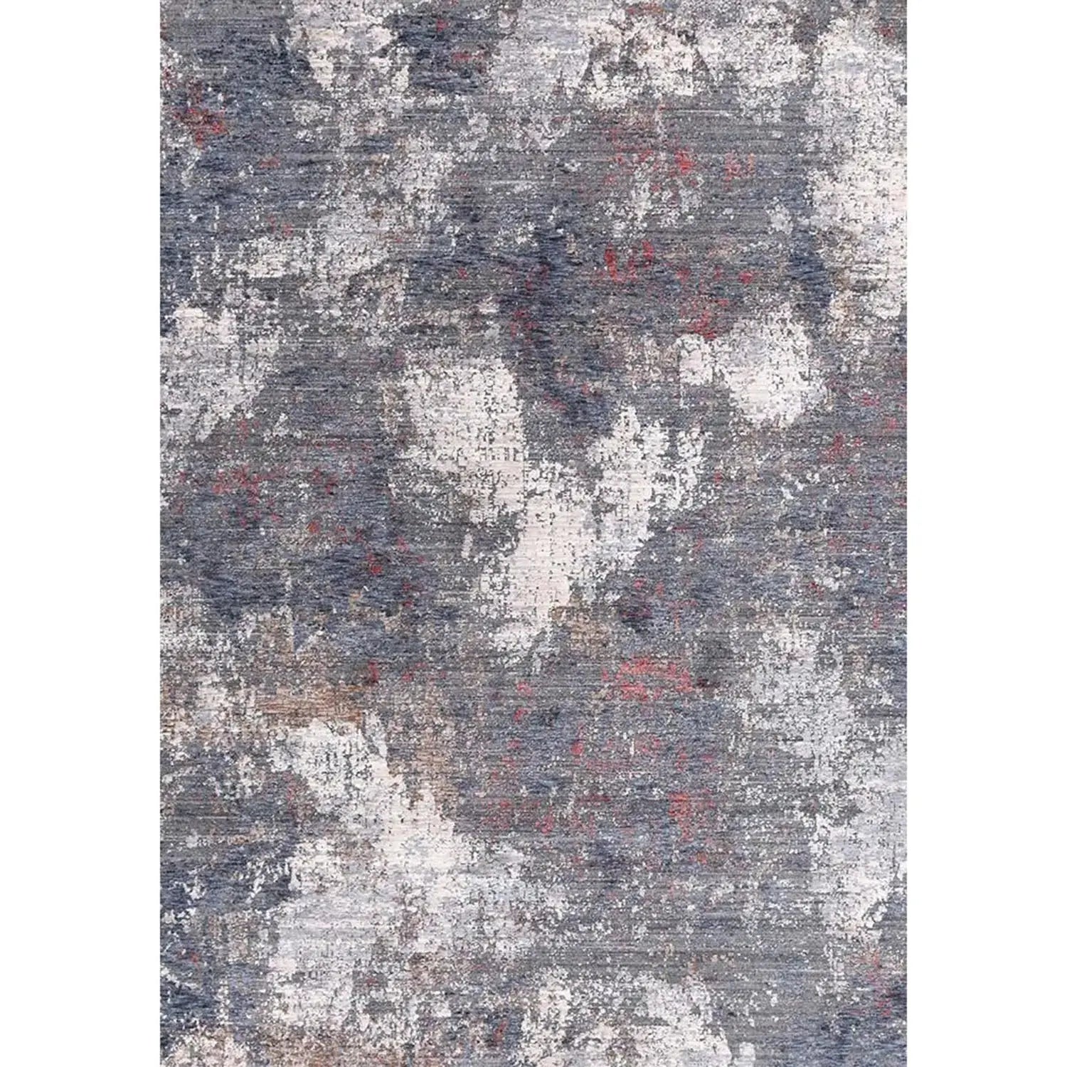 Marli Steel Abstract Rug BRAVEN