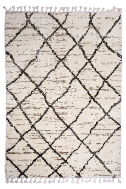 Marrakesh Cream Fume Moroccan Rug Smartex Int