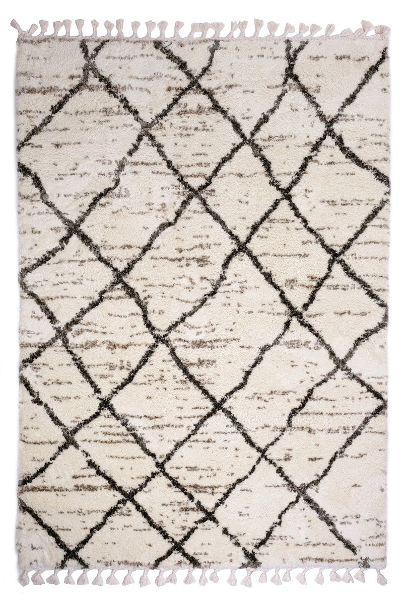 Marrakesh Cream Fume Moroccan Rug Smartex Int