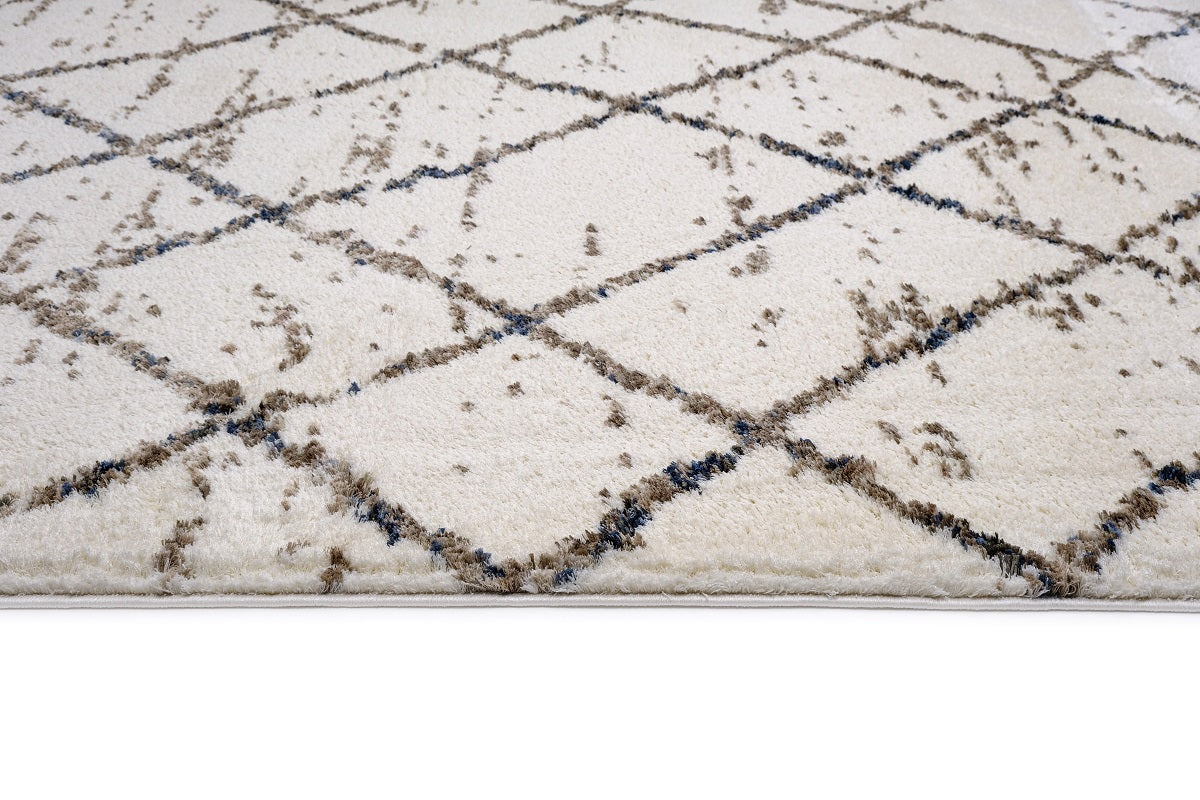 Marrakesh Diamond Cream Moroccan Rug Smartex Int