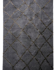 Marrakesh Diamond Grey Moroccan Rug Smartex Int