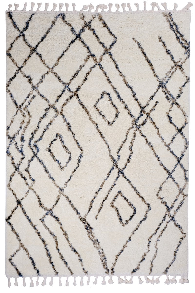 Marrakesh Tribal Cream Moroccan Rug Smartex Int