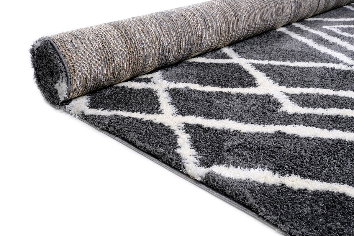 Marrakesh Tribal Grey Moroccan Rug Smartex Int