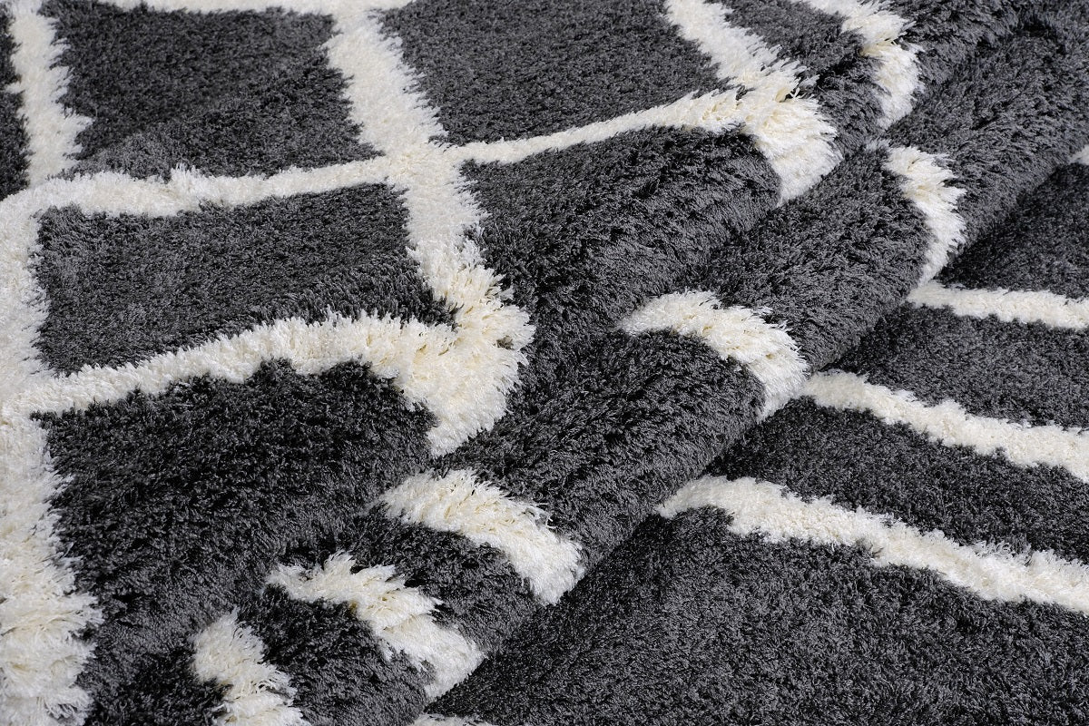 Marrakesh Tribal Grey Moroccan Rug Smartex Int