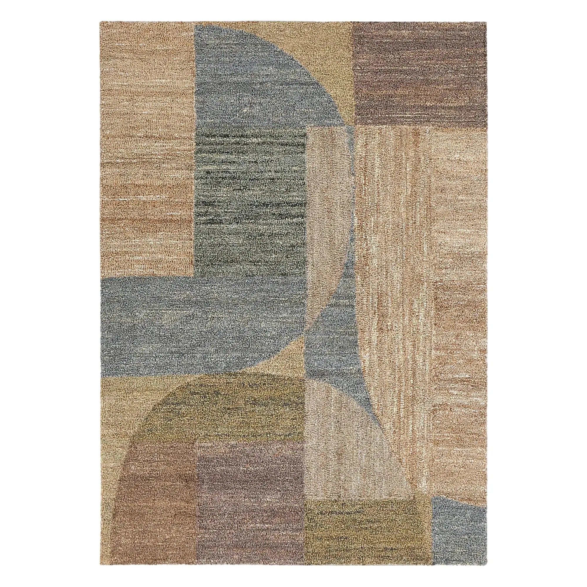 Melba Handmade Designer Jute Rug BRAVEN