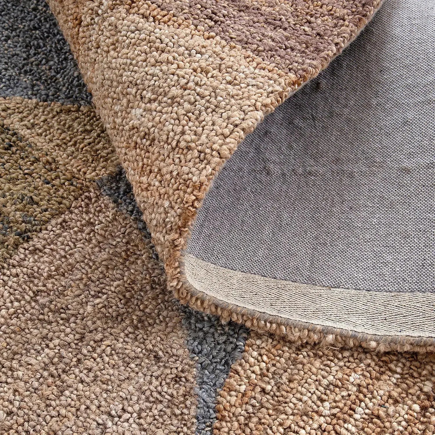 Melba Handmade Designer Jute Rug BRAVEN