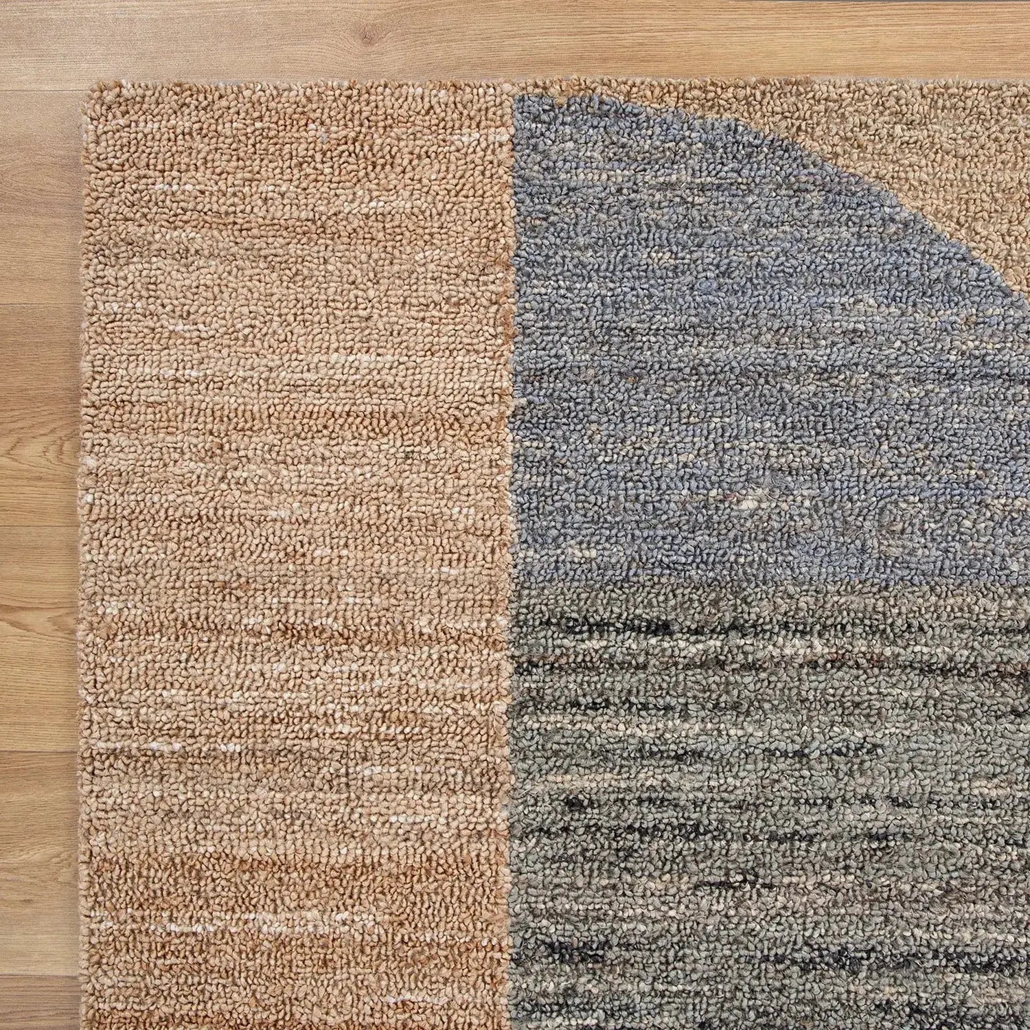 Melba Handmade Designer Jute Rug BRAVEN