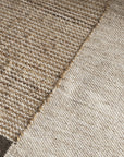 Miranda Cream Grey Wool Jute Rug JAVIHOME