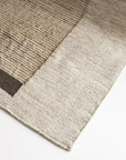 Miranda Cream Grey Wool Jute Rug JAVIHOME