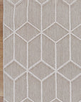 Port Villa Maemae Beige Geometric Flatweave Rug DecoRug