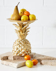 Resin Gold-Leaf Pineapple Stand KAILE