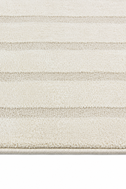 Leo Curve Cream Shaped Rug