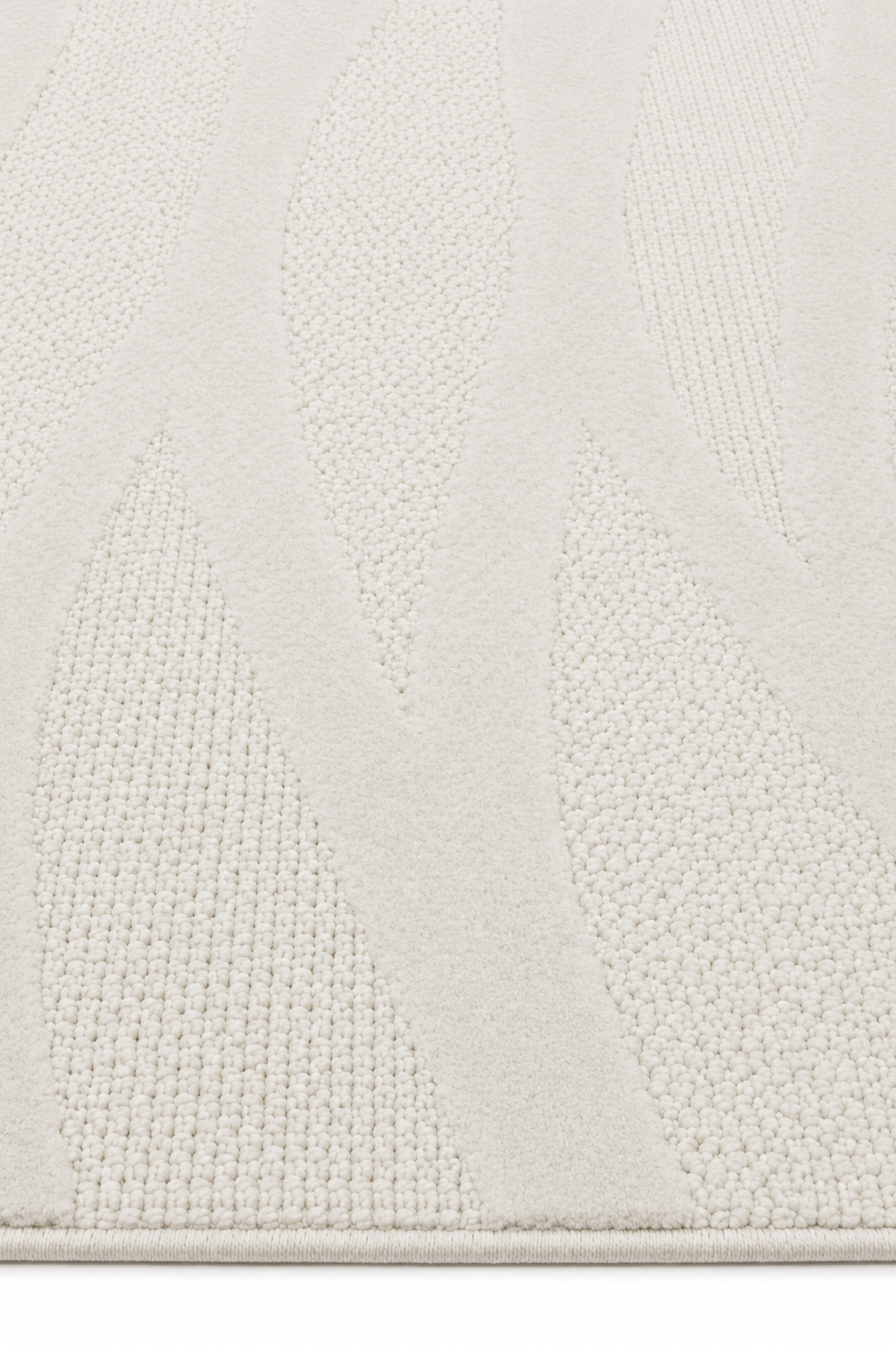 Urban Ecru Wave Cream Rug