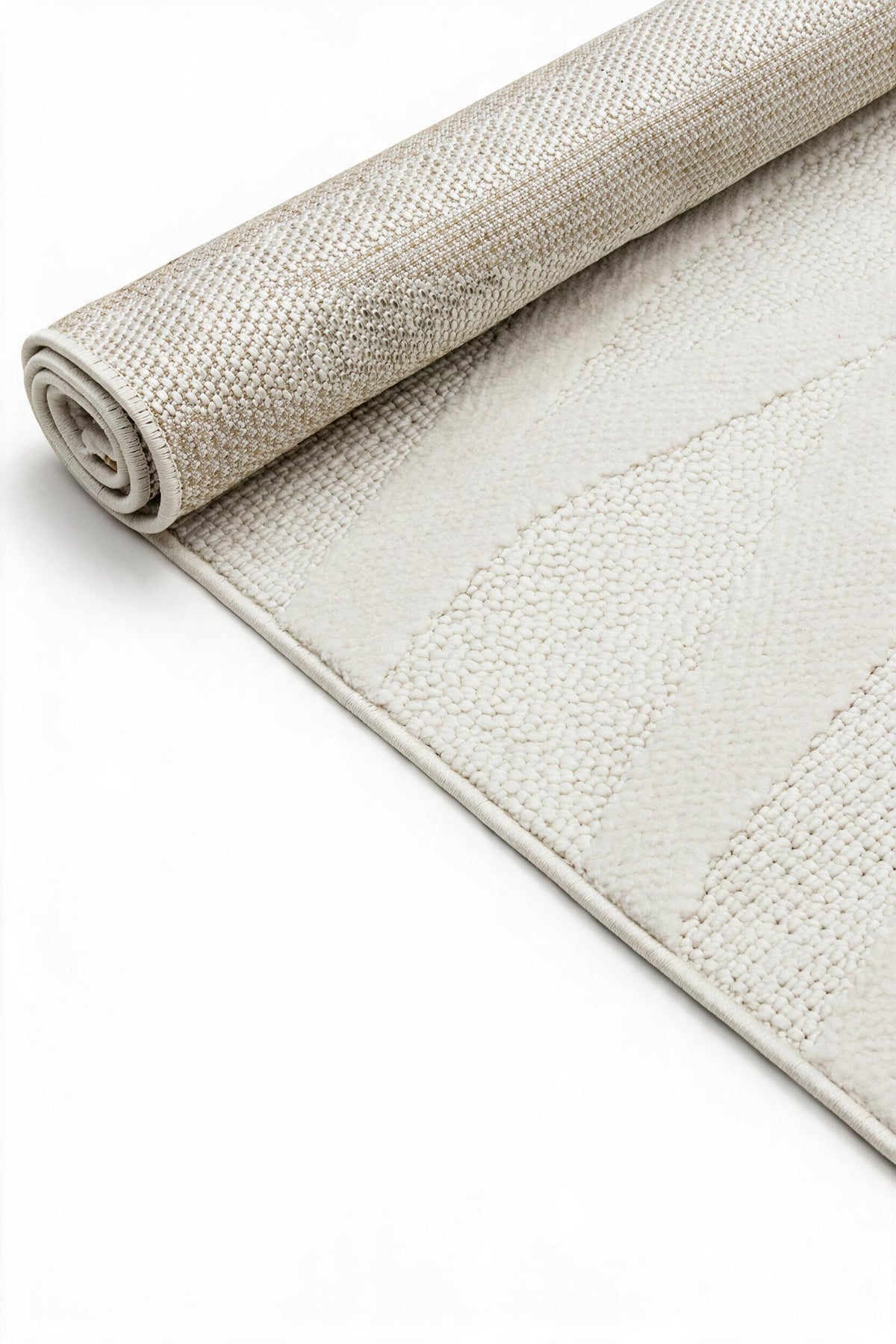 Urban Ecru Wave Cream Rug