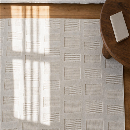 Urban Forme Cream Textured Rug