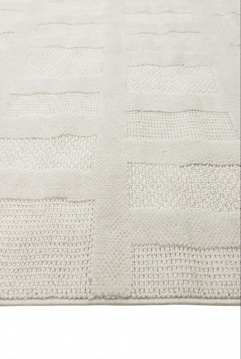 Urban Forme Cream Textured Rug