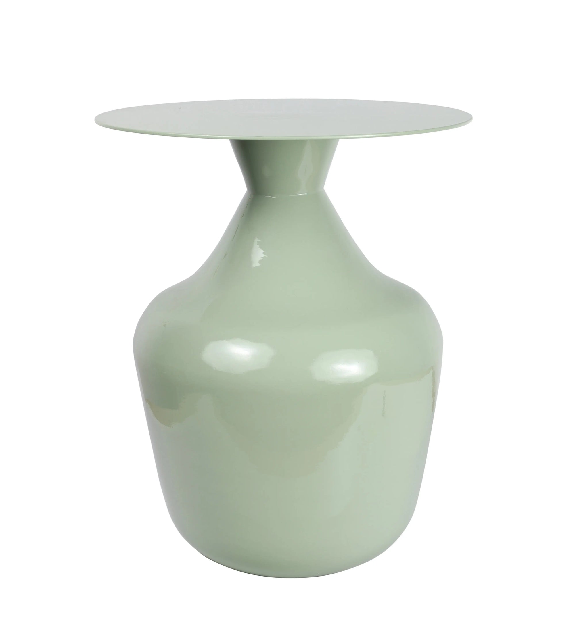 Sculptural Side Table Green DecoRug