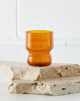 Small Glass Tumbler Amber KAILE