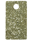 TERRAZZO SERVING BOARD 14X25CM SAGE