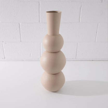 Tall Bubble Vessel Beige HAMSAINTERNAT