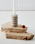 Taper Marble Candleholder COAST