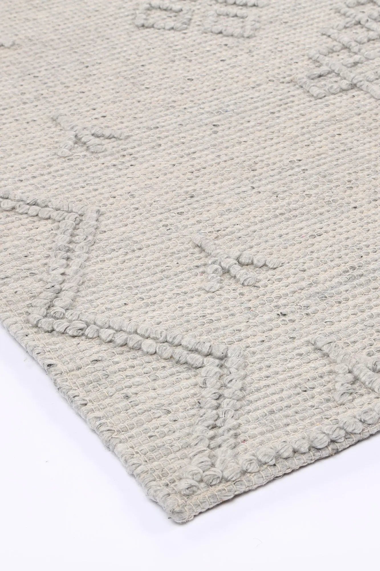 Tarin Boho Chic Grey Rug BRAVEN