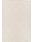 Tarin Diamond Braided Rug Cream BRAVEN