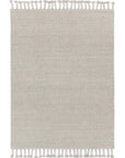 Tarin Modern Wool Grey Rug BRAVEN