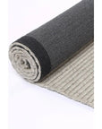 Tarin Modern Wool Grey Rug BRAVEN