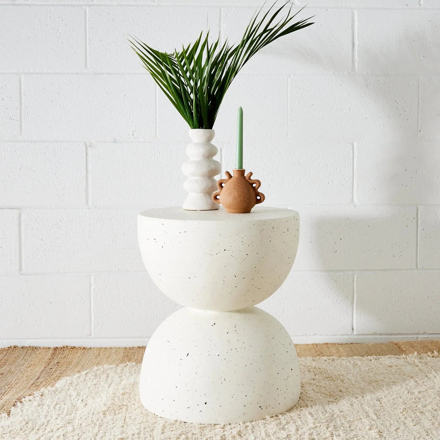 Terrazzo Sculptural Side Table KAILE