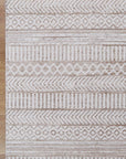 Timur Kerman Beige Tribal Soft Rug BRAVEN