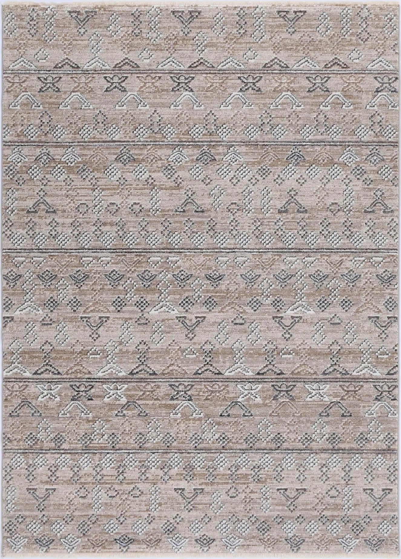 Timur Sivas Ash Tribal Soft Rug BRAVEN