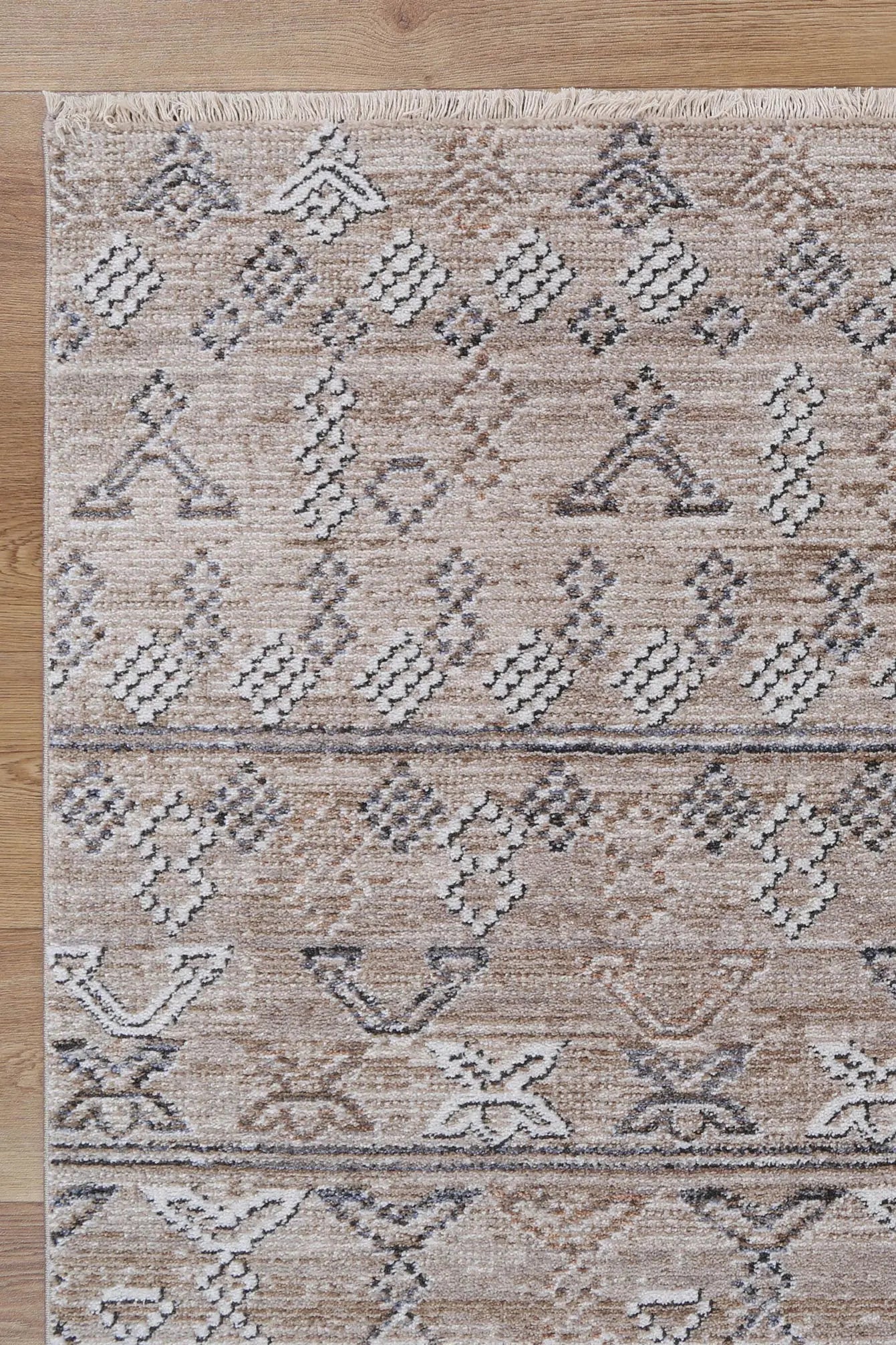 Timur Sivas Ash Tribal Soft Rug BRAVEN