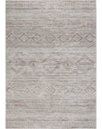 Timur Tribal Soft Rug Beige BRAVEN