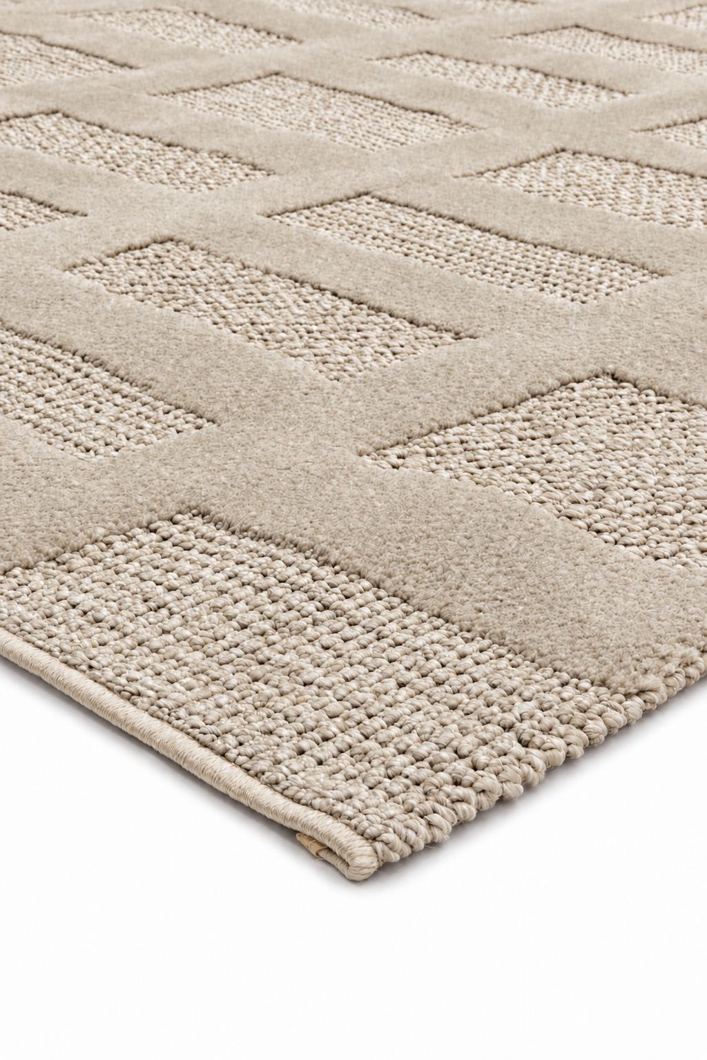 Urban Forme Beige Textured Rug