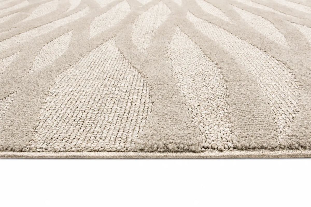 Urban Ecru Wave Beige Rug DecoRug