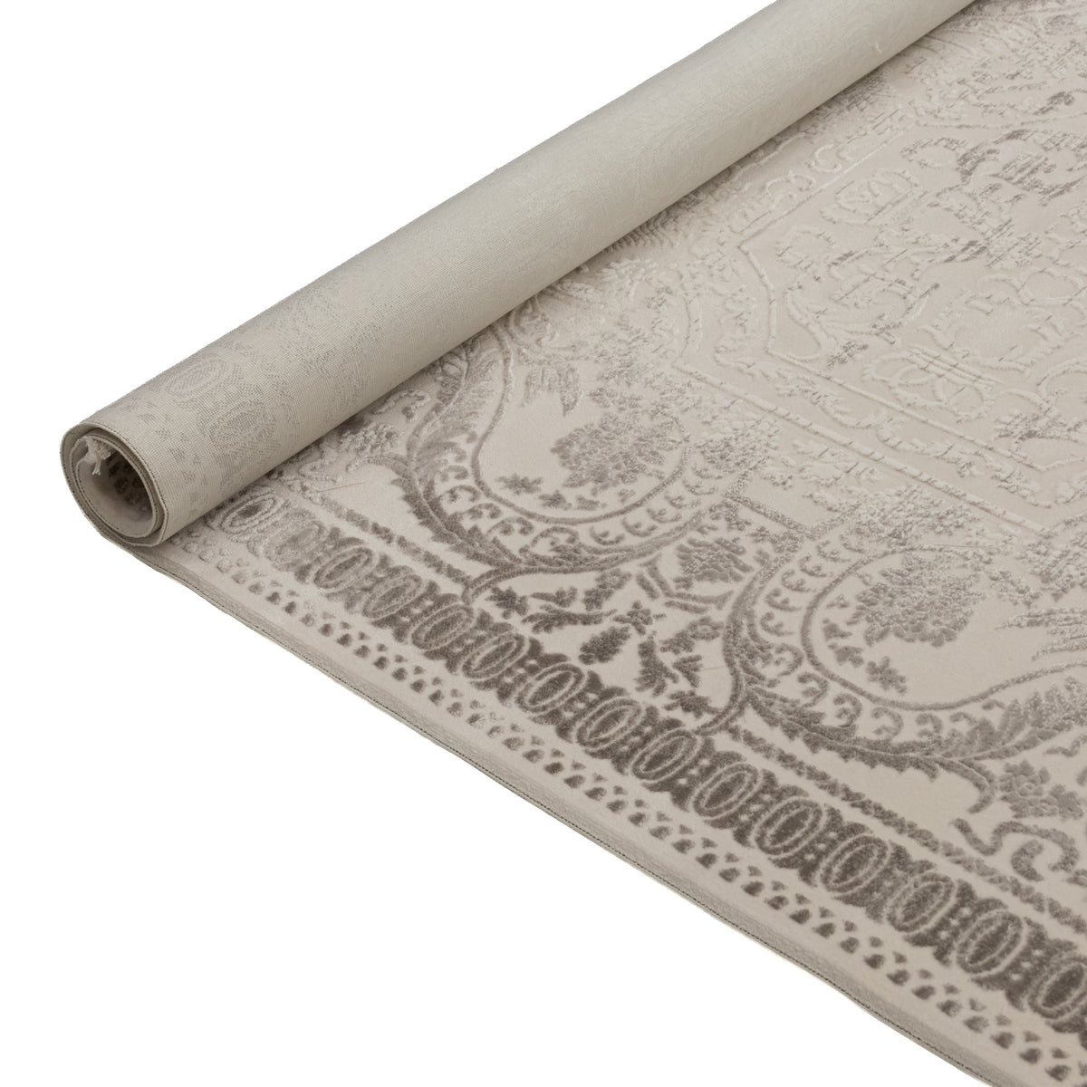 Varna Parterre Cream Grey Rug