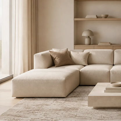 Varna Jardin Cream Rug DecoRug