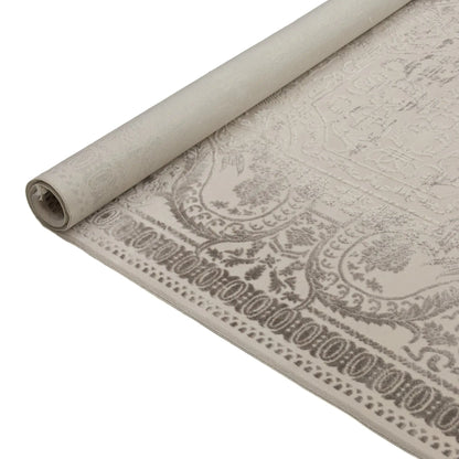 Varna Parterre Cream Grey Rug DecoRug