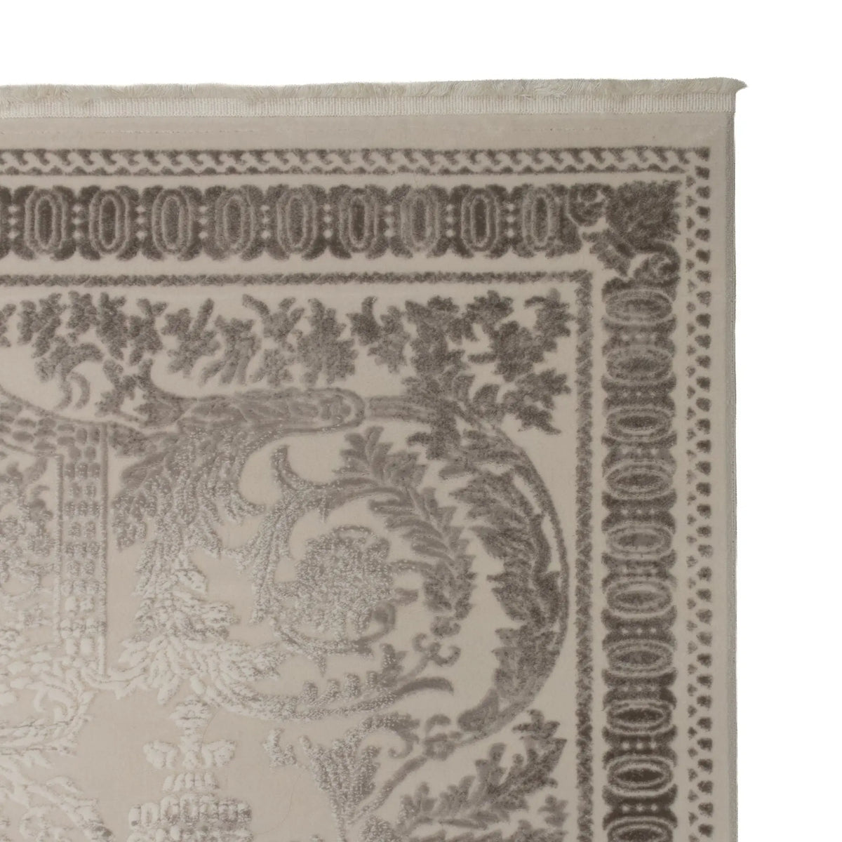 Varna Parterre Cream Grey Rug DecoRug