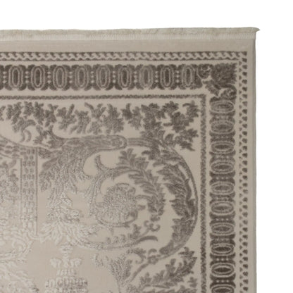 Varna Parterre Cream Grey Rug DecoRug