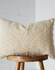 Yarra Cushion 60x40cm Ivory CELADON