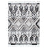 Zellige Tribal White Grey Multi Rug DecoRug