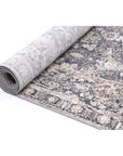 Astra Floral Rug Grey
