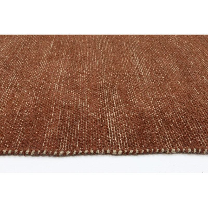 Pemba Cotton Chenille Terracotta Rug LTB2B