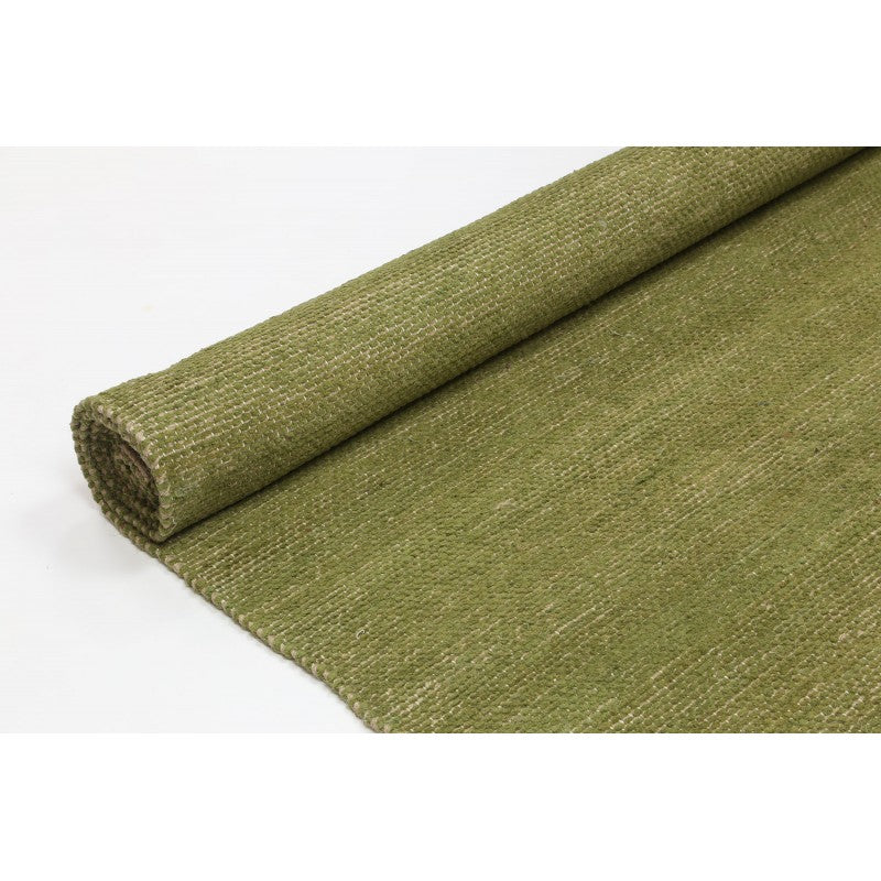 Pemba Cotton Chenille Olive Rug LTB2B