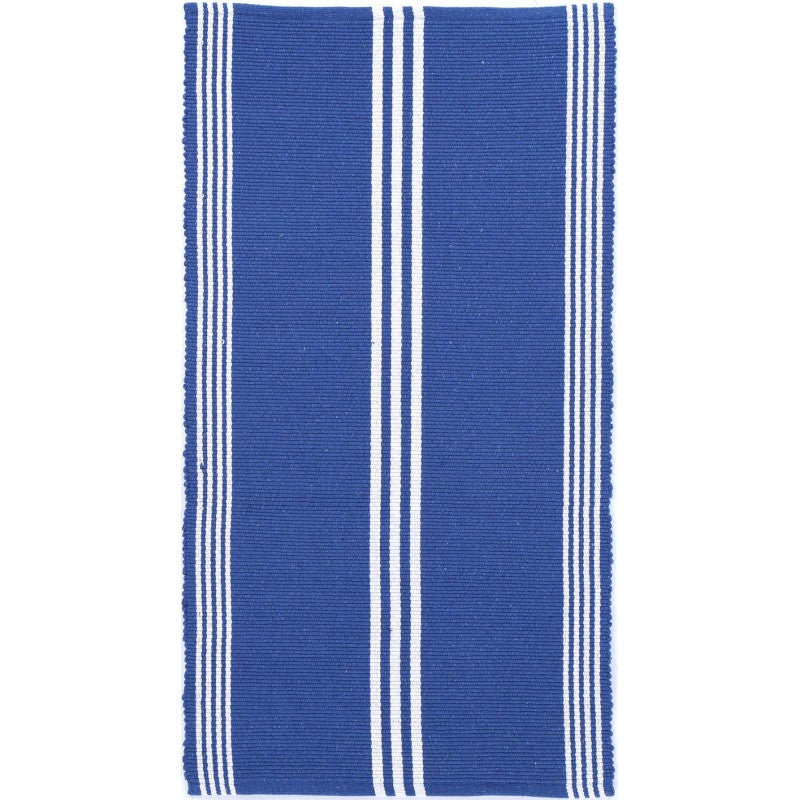 Roger Navy Cotton Mat - Rug LTB2B