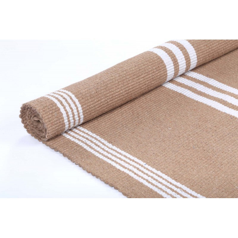 Roger Taupe Cotton Mat - Bath Mat LTB2B